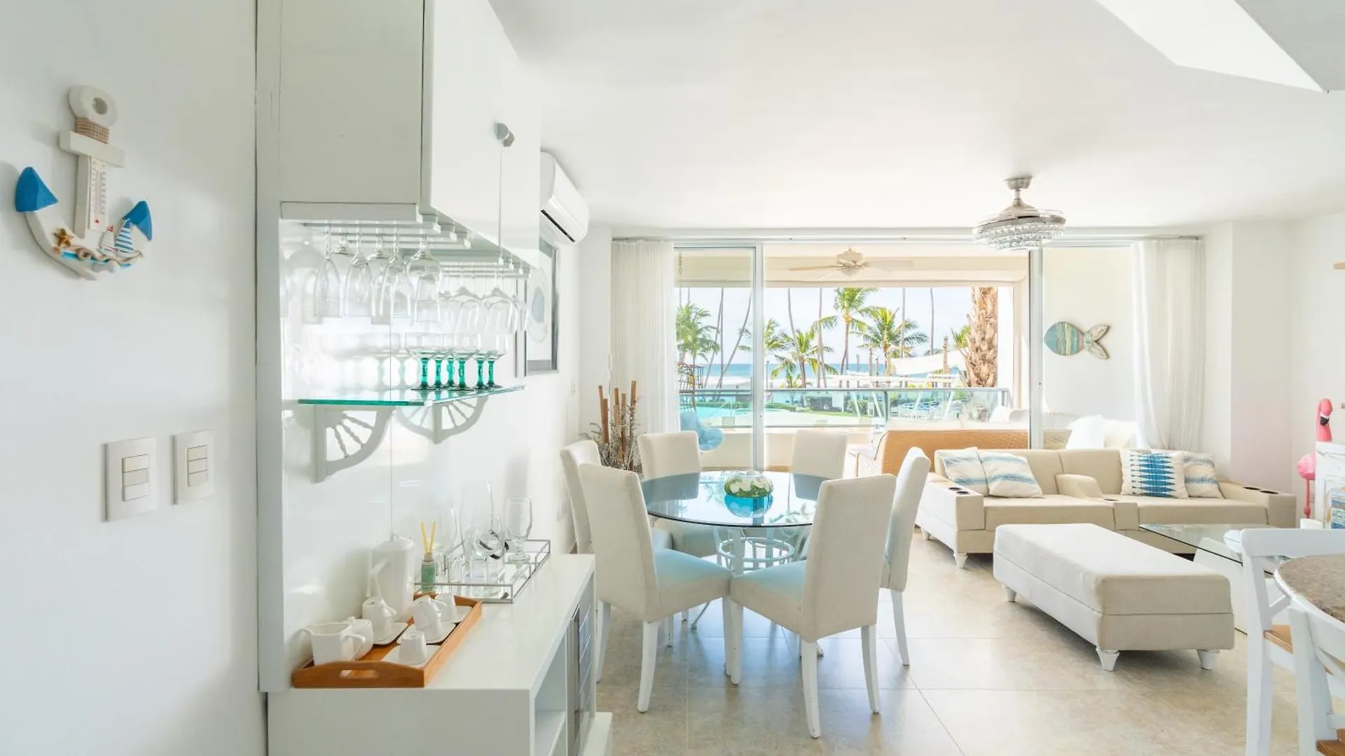 Apartment Luxe Beachfront Retreat With Pool, Gym & Private Beach Villa Del Mar Dominican Republic